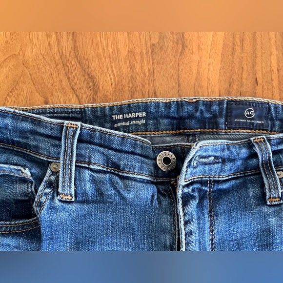 AG jeans - the Harper.  Pre-owned condition. Size 28. - Picture 5 of 9